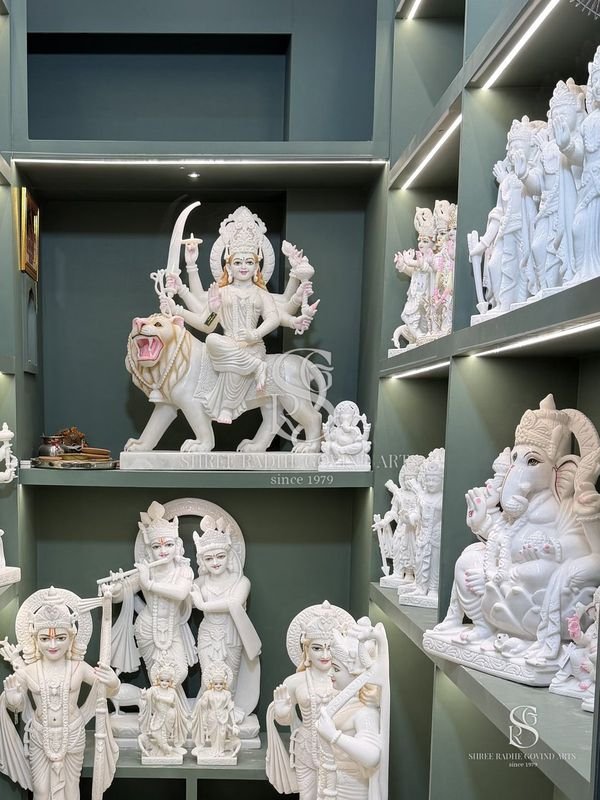 Durga Maa on display in our showroom